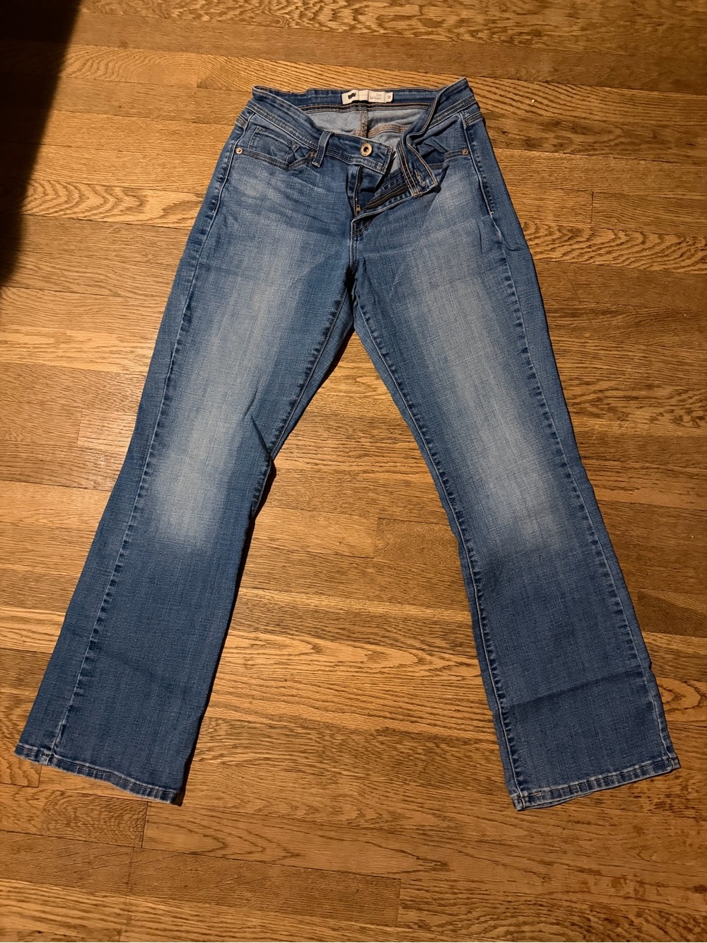 Levi's Medium Wash Flared Jeans